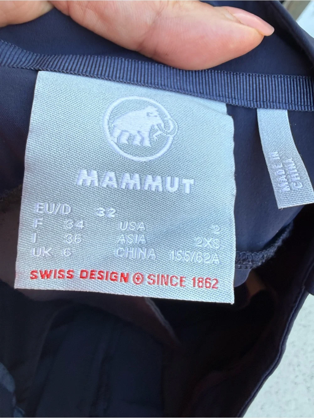 Mammut Womens Runbold Pant Size 2 - Picture 7 of 10
